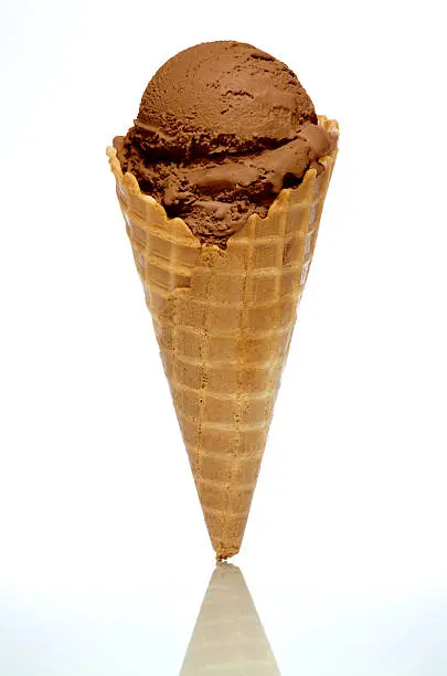 Helado de chocolate