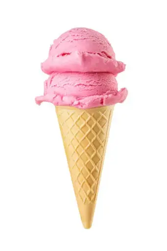 Helado de Fresa