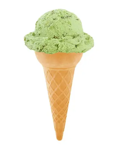Helado de pistacho